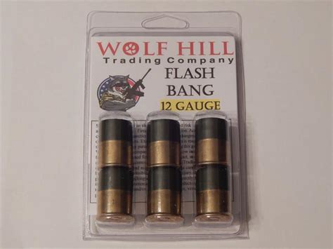 They are made in both 12 gauge, and 37mm under barrel (they make actual flash bangs and grenades, but those are class II destructive devices where a 37mm is a flare signal launcher). . 37mm flashbang ammo